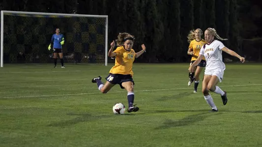 Jamie Kutey's first NCAA goal was the game winner on Friday night.