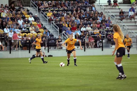 Morgan Proffitt scored MU's lone goal on Sunday.
