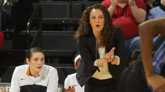 Head coach Carolyn Kieger will be in her second year at the helm of the Golden Eagles