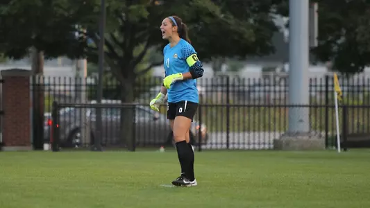 Amanda Engel made a career-high 11 saves for Marquette.