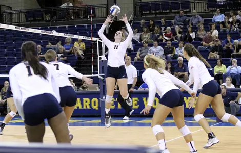 Sara Blasier handed out 22 assists