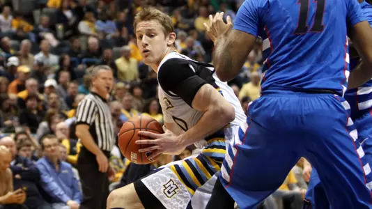 Luke Fischer and Marquette begin BIG EAST play at home on Dec. 30 against Seton Hall.
