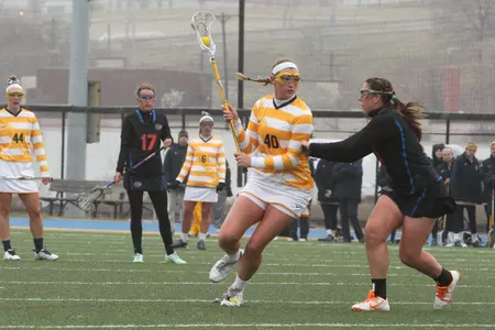 Allison Lane appeared in all 17 games in the midfield in 2015.