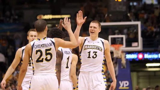 Henry Ellenson sits four rebounds shy of Bo Ellis' MU freshman rebound record of 264.