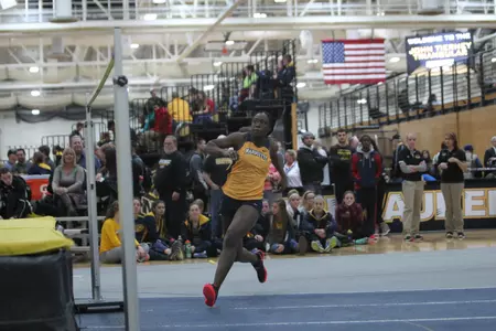 Junior Omo Tseumah is coming off a season-best performance in the high jump last week.