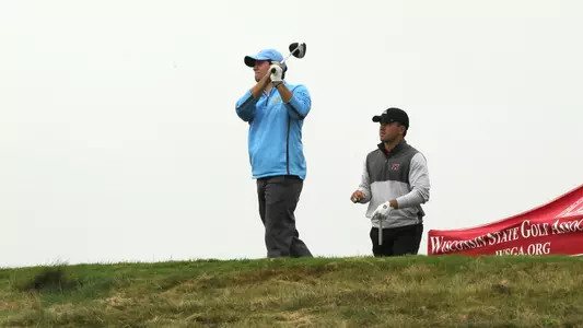 CJ Swift trailed through nine holes, but rallied for a win in his match, 3 and 2.