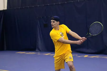 Kristiyan Trukov picked up a singles and doubles win.