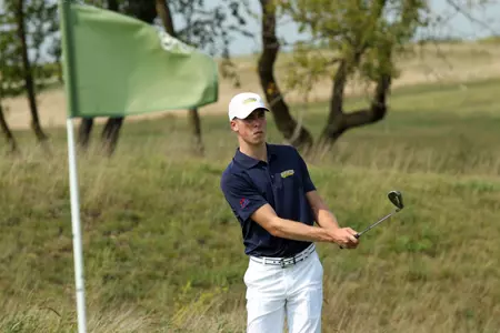 Oliver Farrell posted his first par or better round in his last six on Thursday.