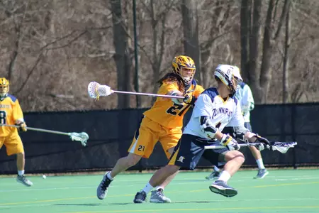 Defenseman Liam Byrnes is second nationally in caused turnovers with 2.50 per contest.