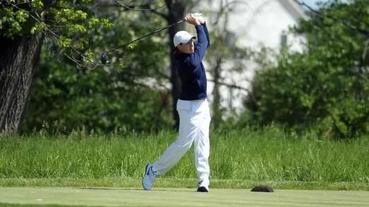 Senior Nick Nelson fired a second round even-par 72.