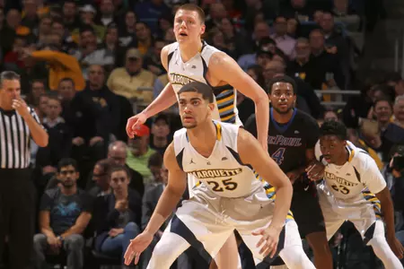 Freshmen Henry Ellenson and Haanif Cheatham earned All-BIG EAST accolades.