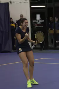 Silvia Ambrosio carries her 10-6 record into this weekend's matches