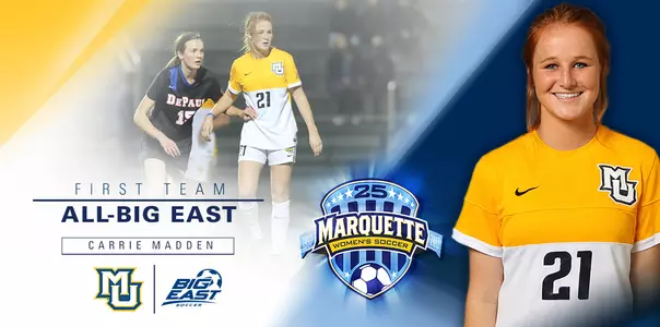 Madden was named to the league’s first team and Sprecher the all-freshman squad