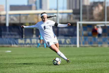 Eli Beard scored twice in MU's quarterfinal win over Xavier.