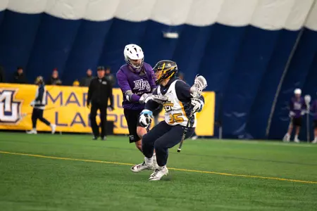 Freshman Peter Henkhaus posted a goal in his Valley Fields debut as a member of the second midfield.