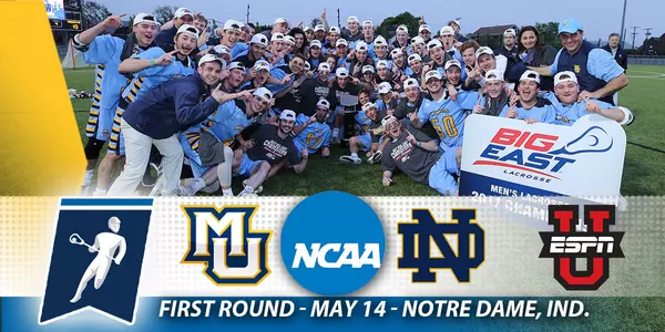 Marquette earned the BIG EAST's automatic bid to the NCAA Championship for the second year in a row.