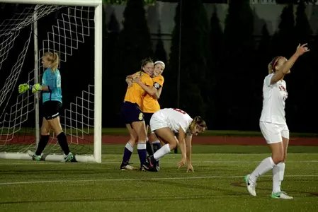 Reigning-BIG EAST Freshman of the Week Kylie Sprecher scored her second goal on Friday (photo: Russ Handwork).