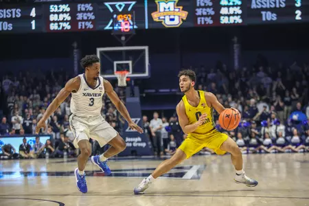 Markus Howard scored 33 of Marquette's 70 points in the loss.