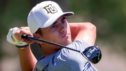 Men of the BIG EAST participate in the first round of the Men's Golf Tournament, Sunday, April 29, 2018, in Callawassie Island, S.C. (BIG EAST/Photo by Stephen B. Morton) Hunter Eichhor