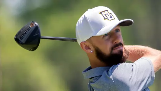 Men of the BIG EAST participate in the first round of the Men's Golf Tournament, Sunday, April 29, 2018, in Callawassie Island, S.C. (BIG EAST/Photo by Stephen B. Morton) Matthew Bachman
