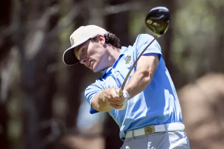 Men of the BIG EAST participate in the second round of the Men's Golf Tournament, Monday, April 30, 2018, in Callawassie Island, S.C. (BIG EAST/Photo by Stephen B. Morton) Matt Murlic