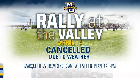 The Senior Day game against Providence will still be played at 2 p.m. CT.