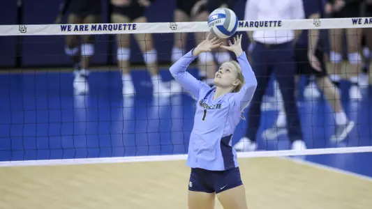Marquette Women’s Volleyball vs. Providence game action photos