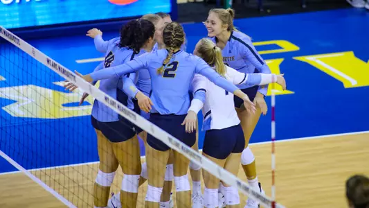 Marquette Women’s Volleyball vs. Providence game action photos