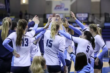 Marquette Women’s Volleyball vs. Villanova in the 2019 BIG EAST Volleyball Tournament