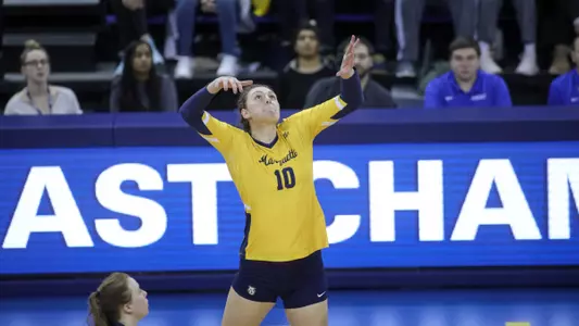 Marquette Women’s Volleyball vs. St. John’s in the 2019 BIG EAST Volleyball Championship