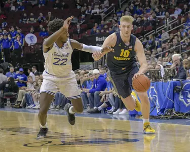 Marquette v Seton Hall Sam Hauser