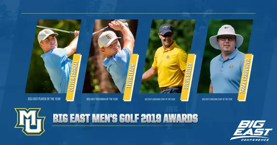 Big East 2019 Men's Golf Honorees