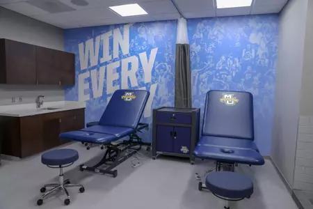 Marquette Men’s Basketball areas at Fiserv Forum