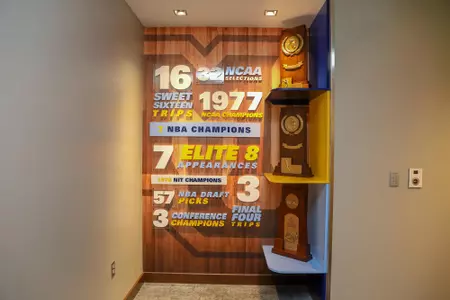 Marquette Men’s Basketball areas at Fiserv Forum
