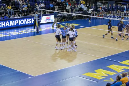 Marquette Women’s Volleyball vs. Villanova in the 2019 BIG EAST Volleyball Tournament