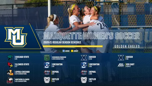 2020-21 women's soccer schedule