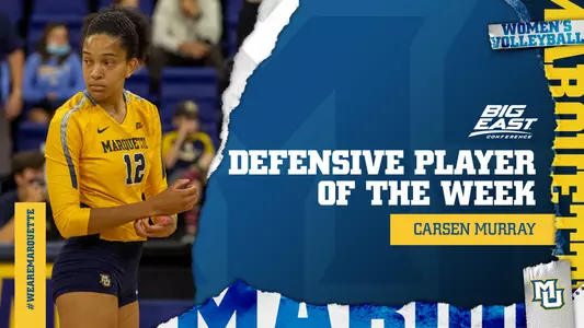 Carsen Murray Defensive BIG EAST