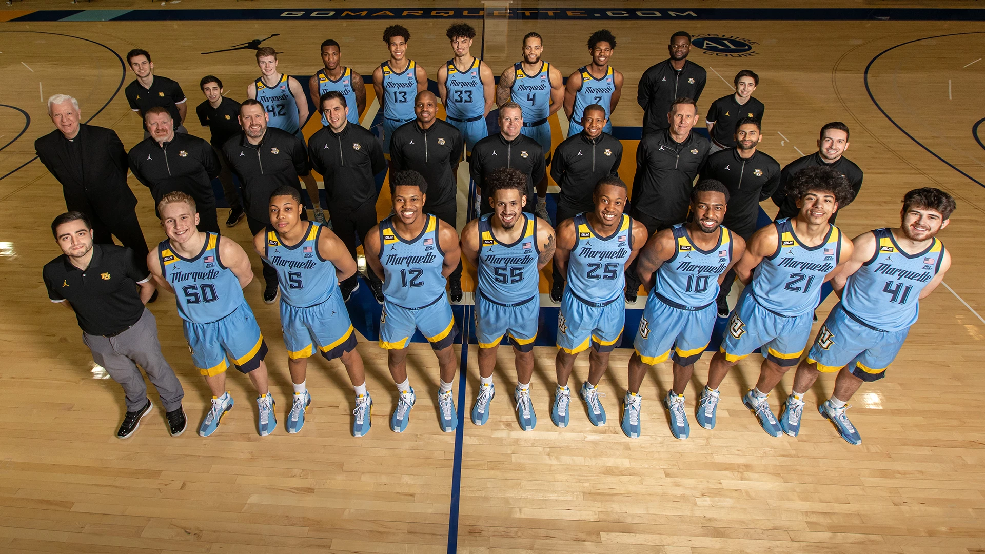 Marquette Basketball Team Photo
