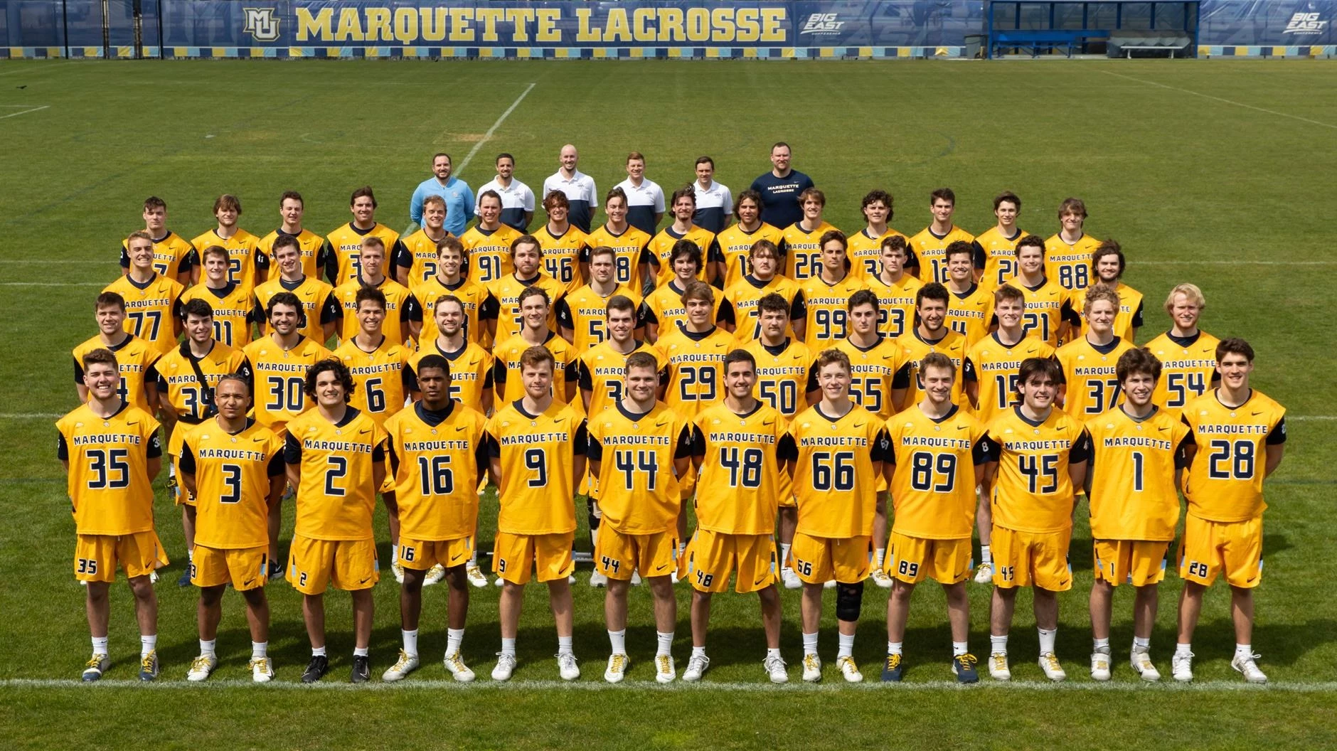 Marquette Lacrosse Team Photo 2020-2021 season