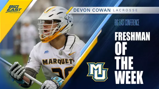 Devon Cowan Freshman of the Week 2021
