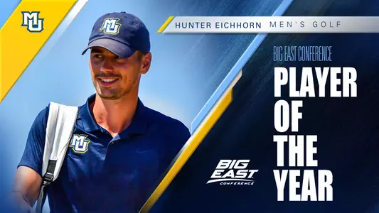 Hunter Eichhorn BIG EAST Player of the Year