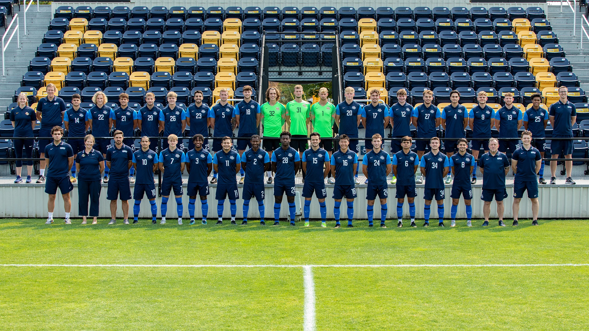 2021 Marquette Men's Soccer Team Photo