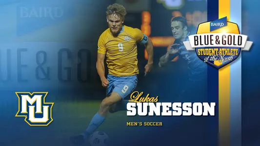 lukas Sunesson Baird Student-Athlete of the Month
