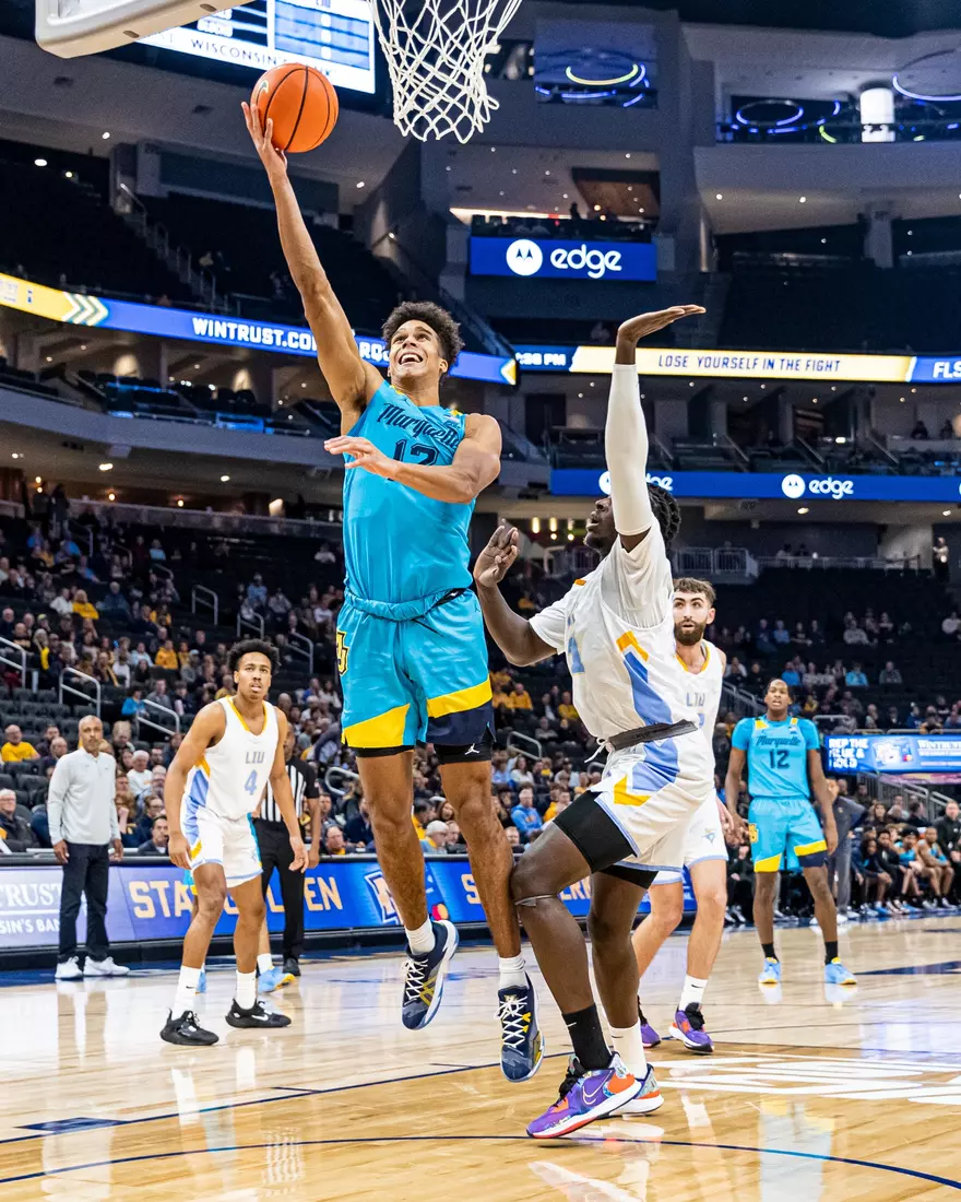 Marquette Men's basketball defeats LIU 95-58 in Fiserv Forum on Thursday November 17, 2022.