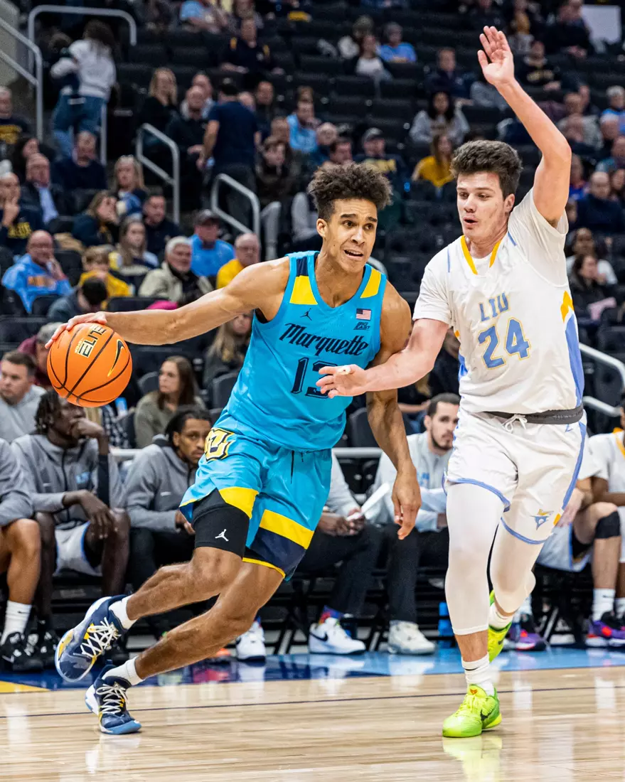 Marquette Men's basketball defeats LIU 95-58 in Fiserv Forum on Thursday November 17, 2022.