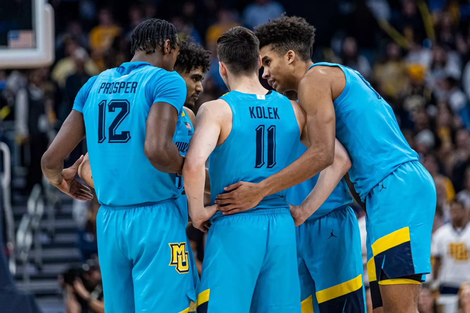 Marquette Men's basketball defeats LIU 95-58 in Fiserv Forum on Thursday November 17, 2022.