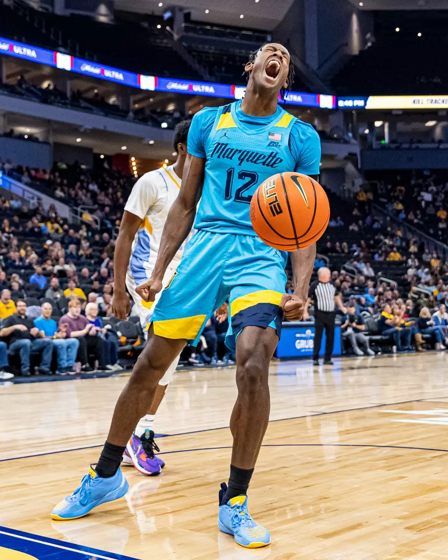 Marquette Men's basketball defeats LIU 95-58 in Fiserv Forum on Thursday November 17, 2022.