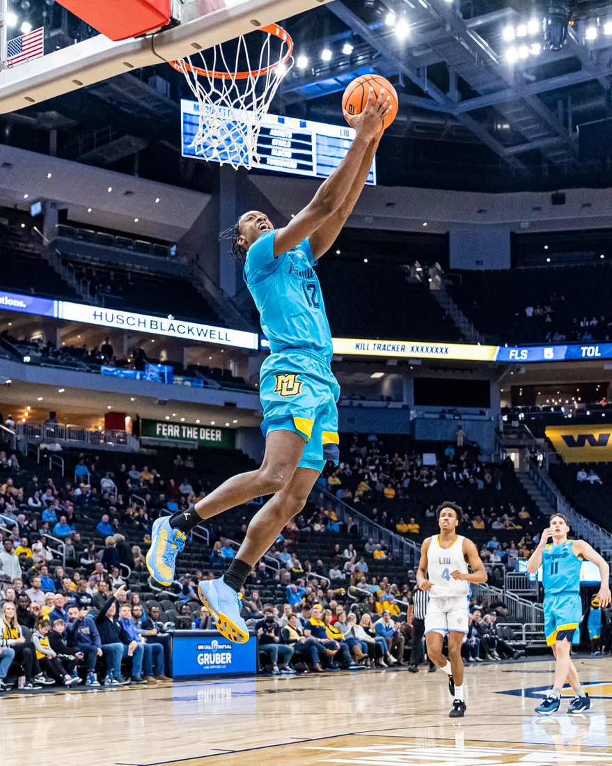 Marquette Men's basketball defeats LIU 95-58 in Fiserv Forum on Thursday November 17, 2022.