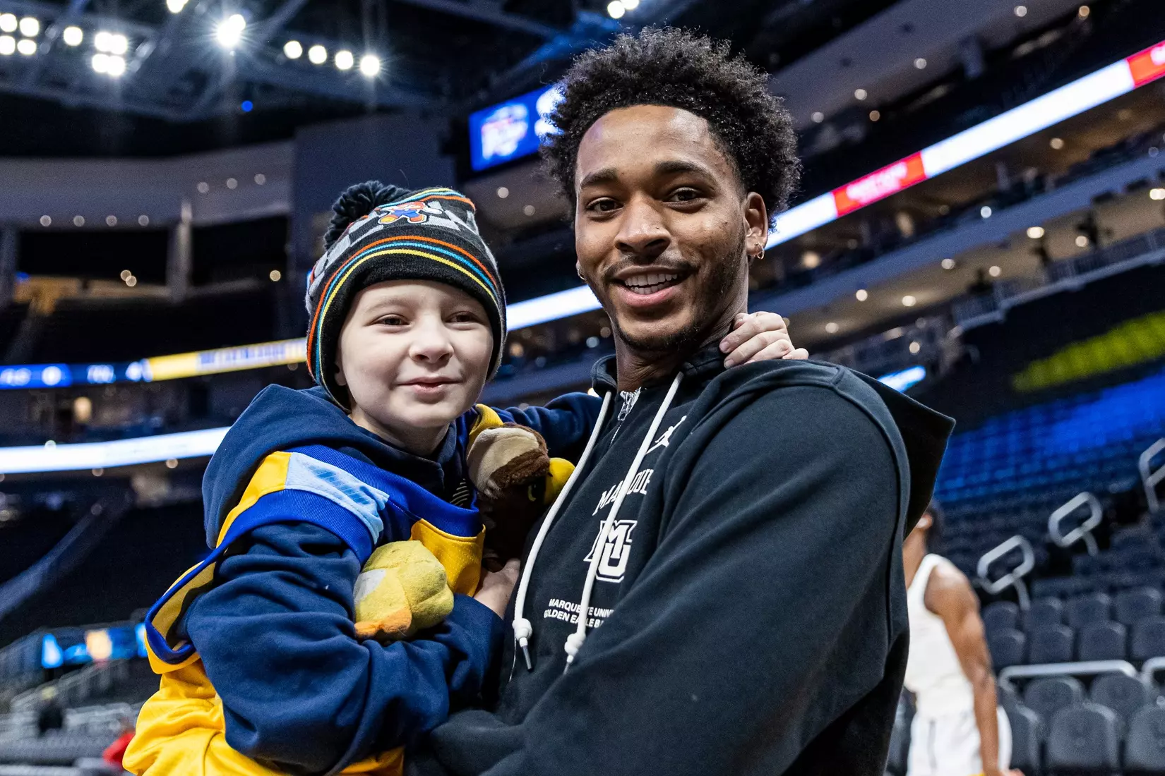 Marquette Men's Basketball beats Radford 79-69 at Fiserv Forum in Milwaukee, WI on Monday November 7, 2022.