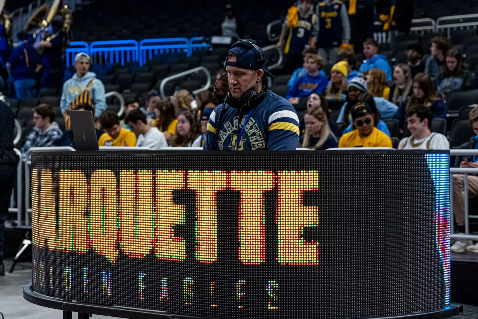 Marquette Men's Basketball beats Radford 79-69 at Fiserv Forum in Milwaukee, WI on Monday November 7, 2022.